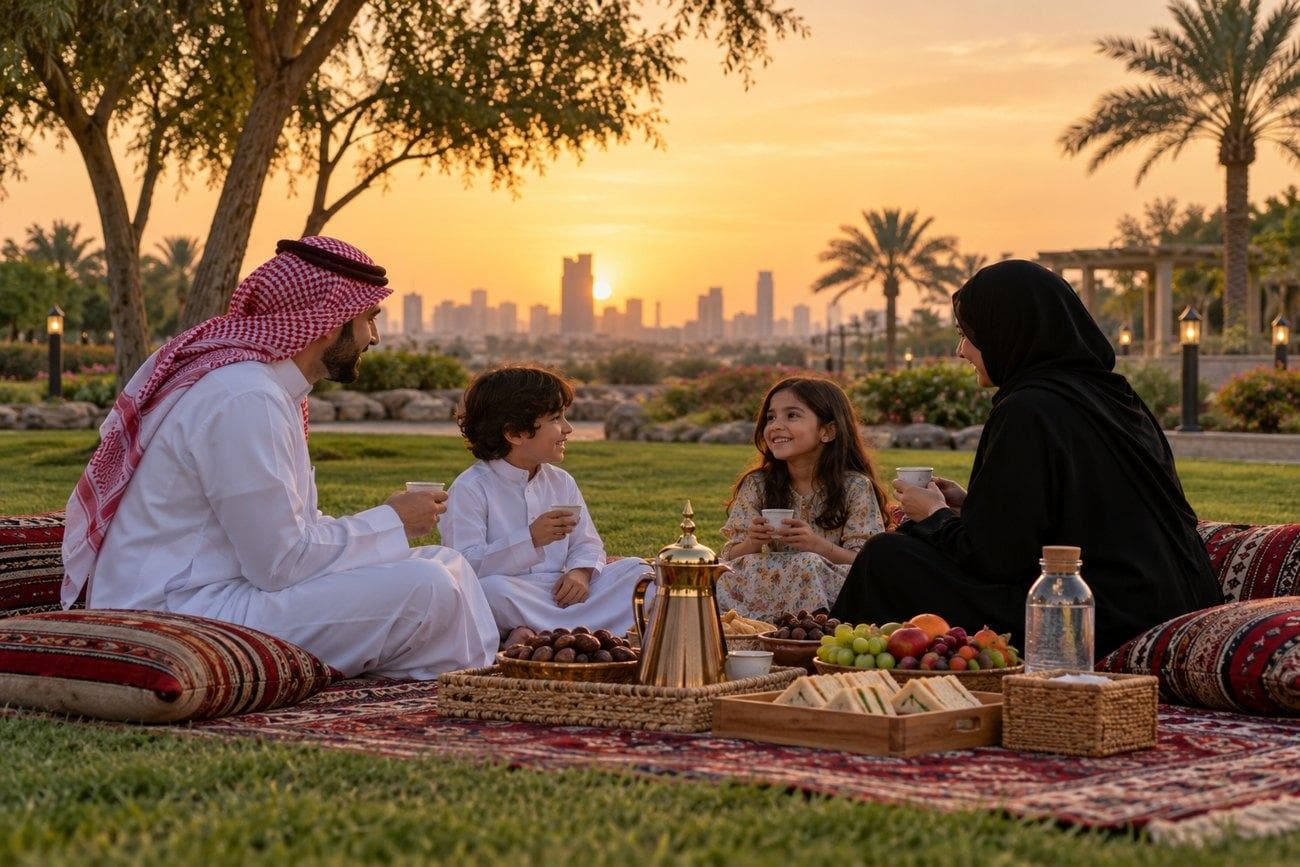 مقاضي جلسة خارجية في الأجواء المعتدلة أسواق العثيم