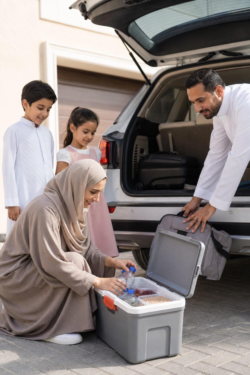 دليل مقاضي رحلة الطريق للعائلة في الصيف: كيف تجهزين السيارة بذكاء؟