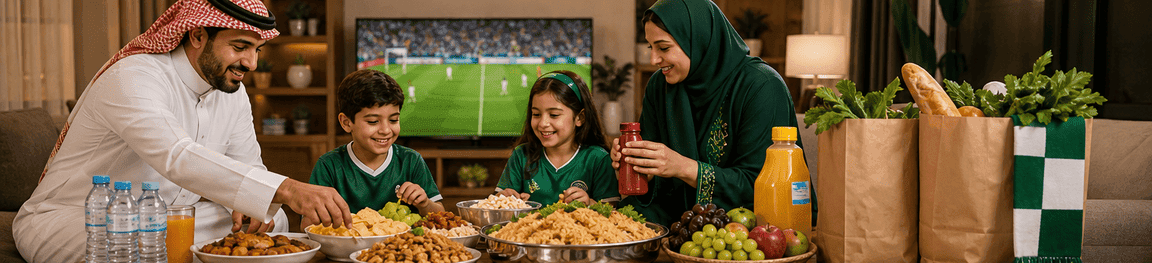 شجّع وإحنا معاك: كيف تجهز مقاضي كأس العالم من عروض أسواق العثيم