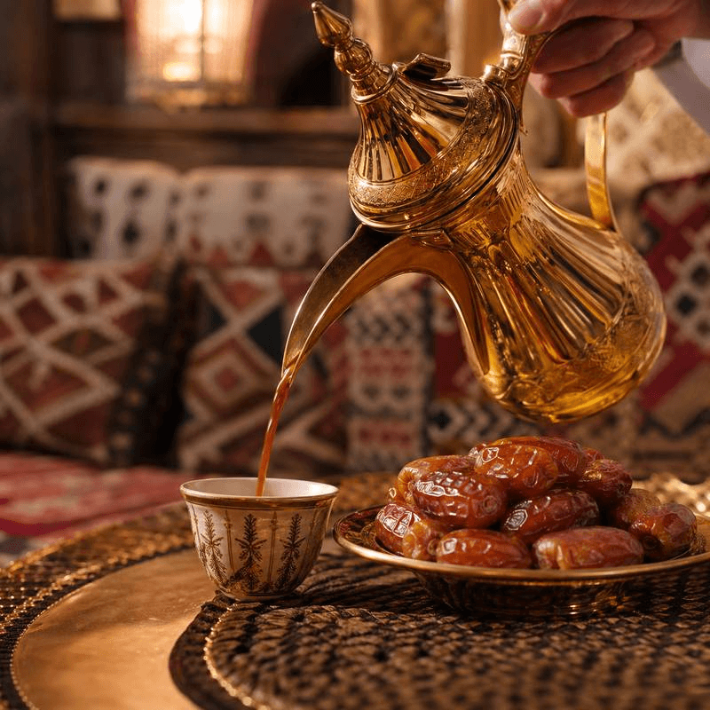 فهوة وتمور