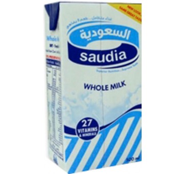 اشتري حليب السعودية كامل الدسم 1لتر في السعودية