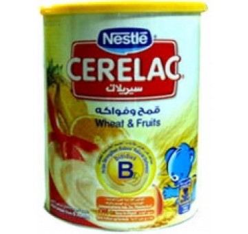 Buy CERELAC WHEAT FRUITS 400G in Saudi Arabia
