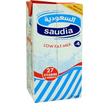 اشتري حليب السعودية قليل الدسم 1لتر في السعودية
