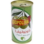 COOPOLIVA PITTED GREEN OLIVES 150G