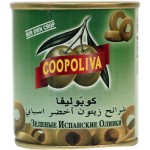 COOPOLIVA SLICED GREEN OLIVES 80G