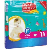 Baby Proof Diapers Med 68 pcs