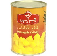 HALEY PINEAPPLE PIECES 565G
