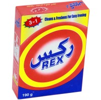REX POWDER SOAP YELLOW 190G