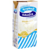 حليب السعودية بطعم الذهبي 1لتر